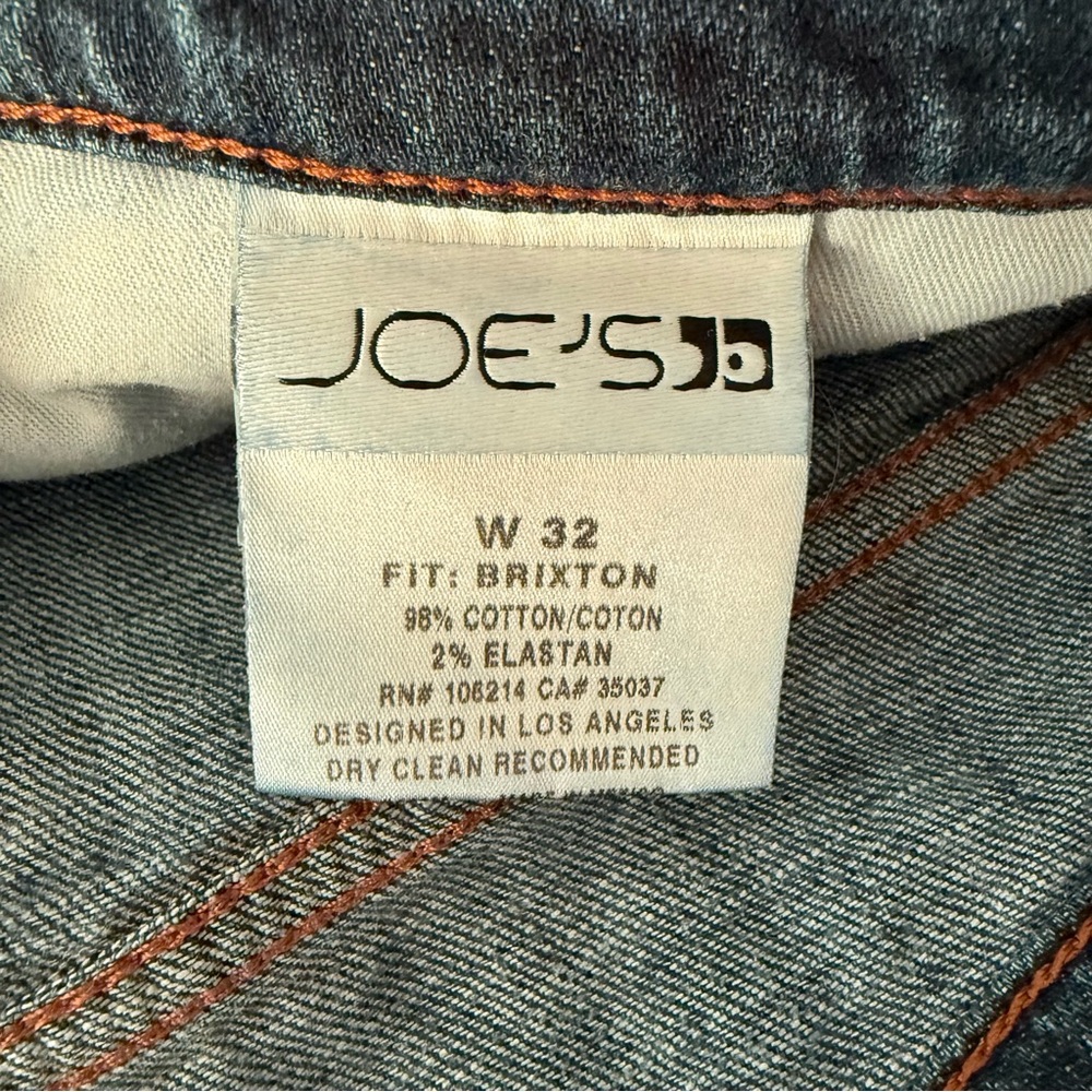 Joe’s Jeans Brixton 32x30 - Picture 4 of 4
